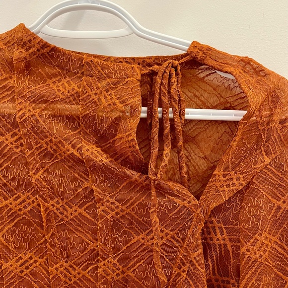 NWOT Free People Selena Lace Top - Picture 3 of 7